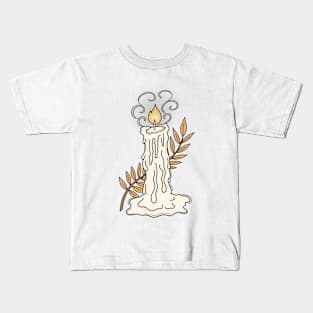 Witchy Candle Kids T-Shirt